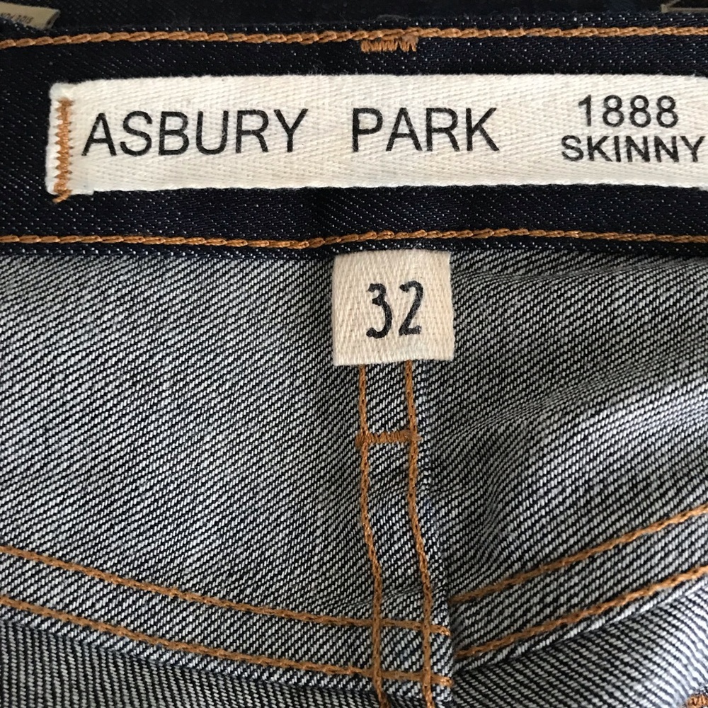 Boutique Asbury Park skinny selvedge denim